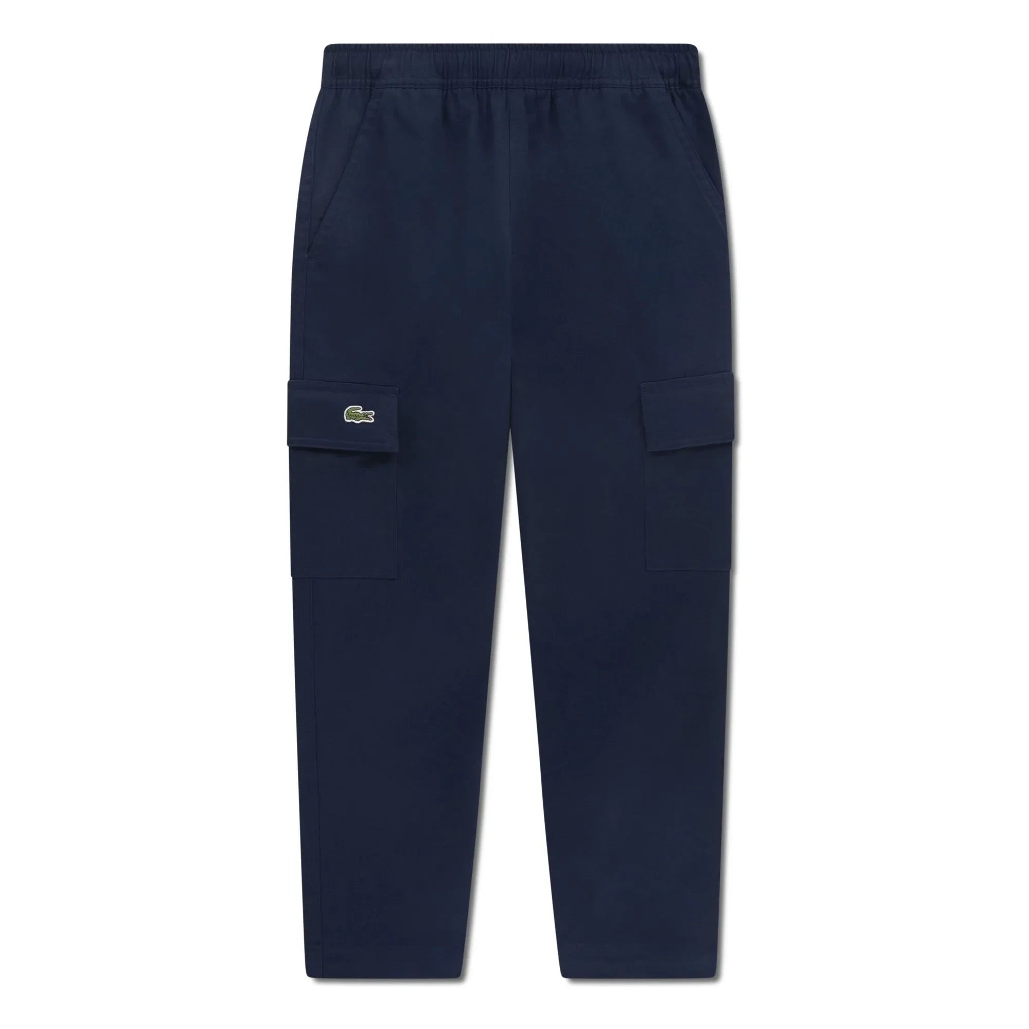 Lacoste - Organic Cotton Drawstring Cargo Pants | Navy Blue