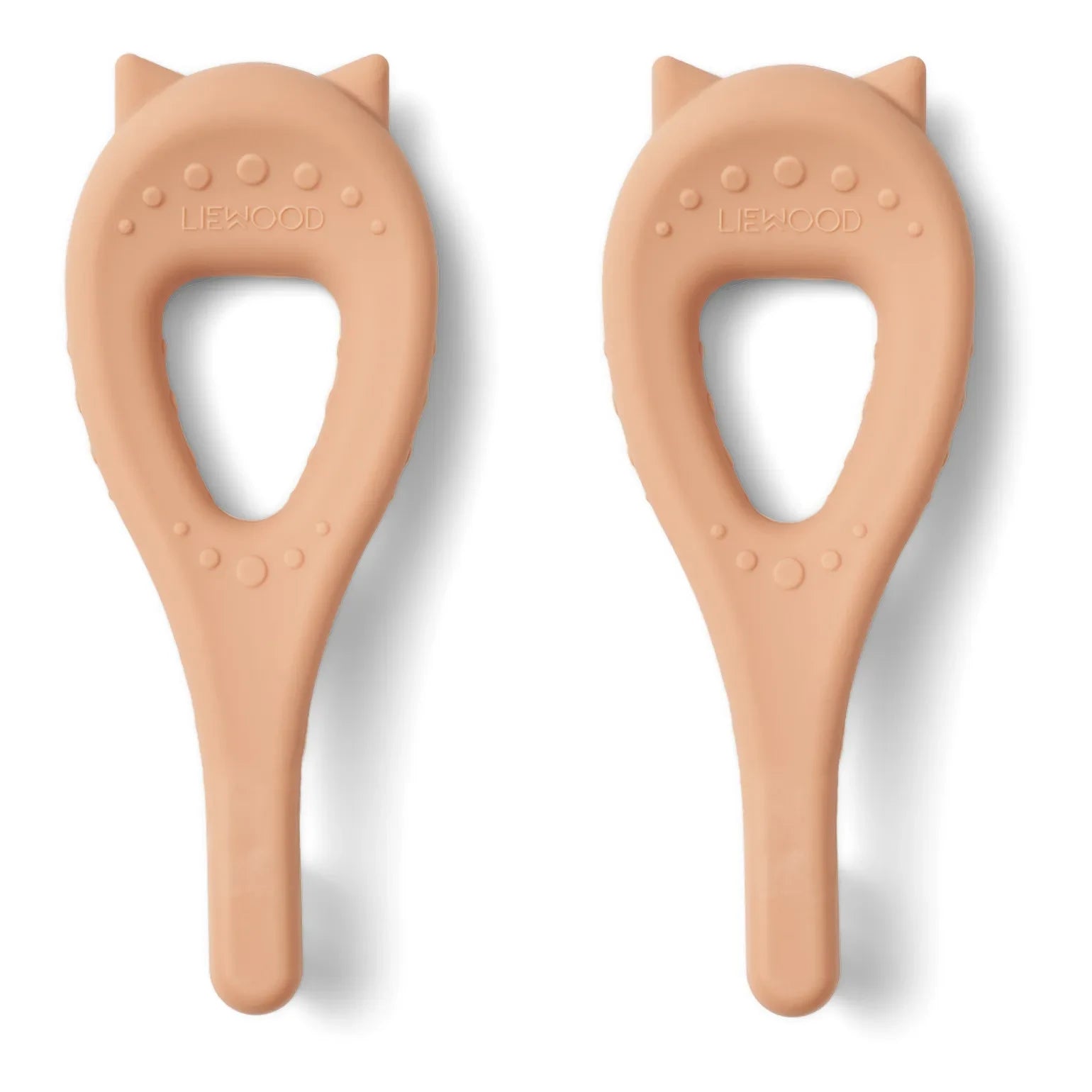 Liewood - Janelle Silicone Baby Toothbrushes - 2 Pack | Tuscany Rose