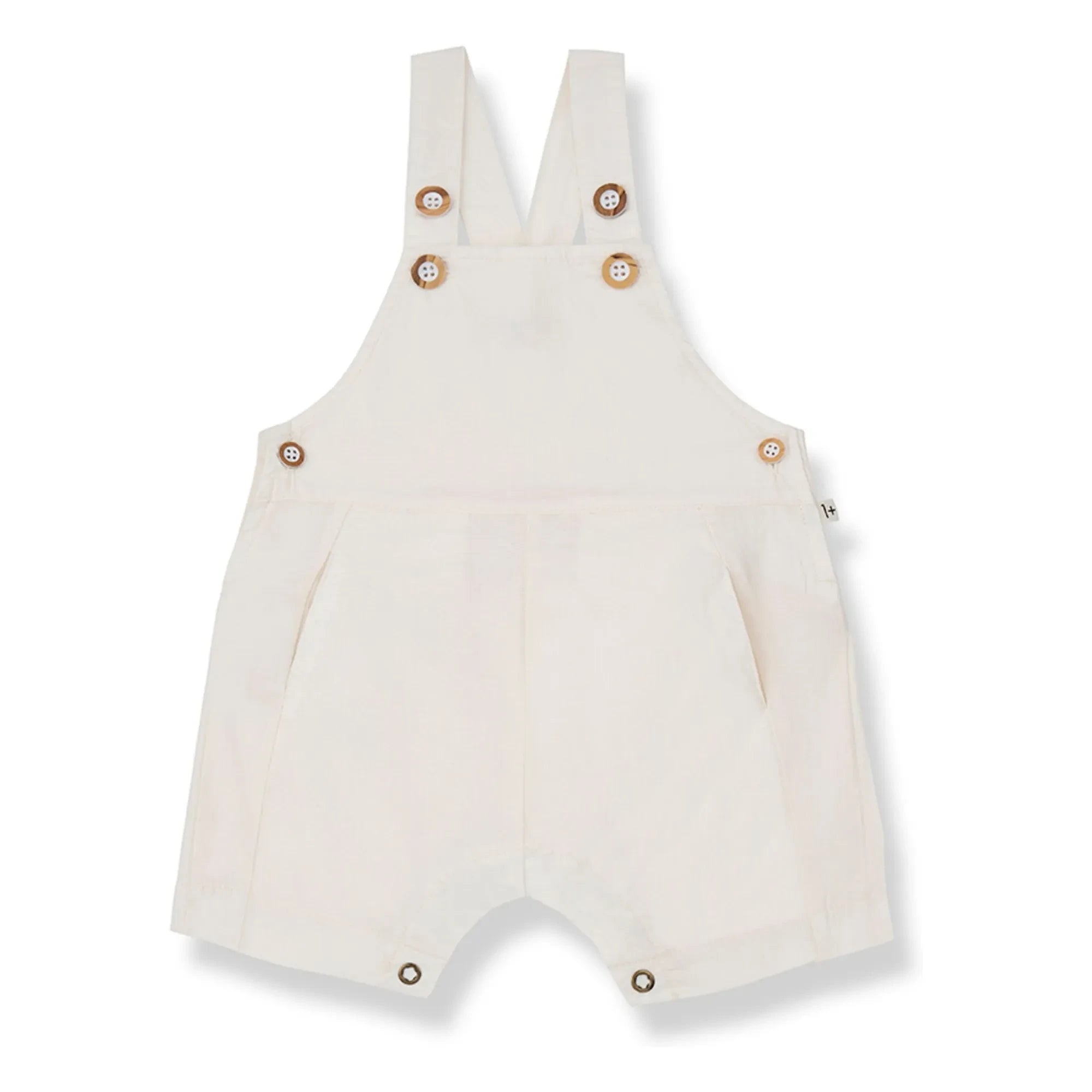 1+ in the family - Romper Galfi Poplin | White