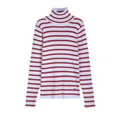Bobo Choses - Striped Organic Cotton and Merino Wool Sweater | Light Blue