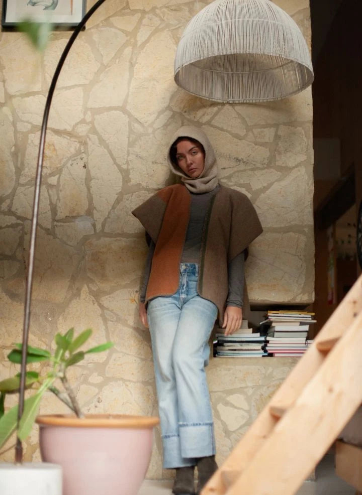 La Méricaine - Mountain Wool Kimono | Camel