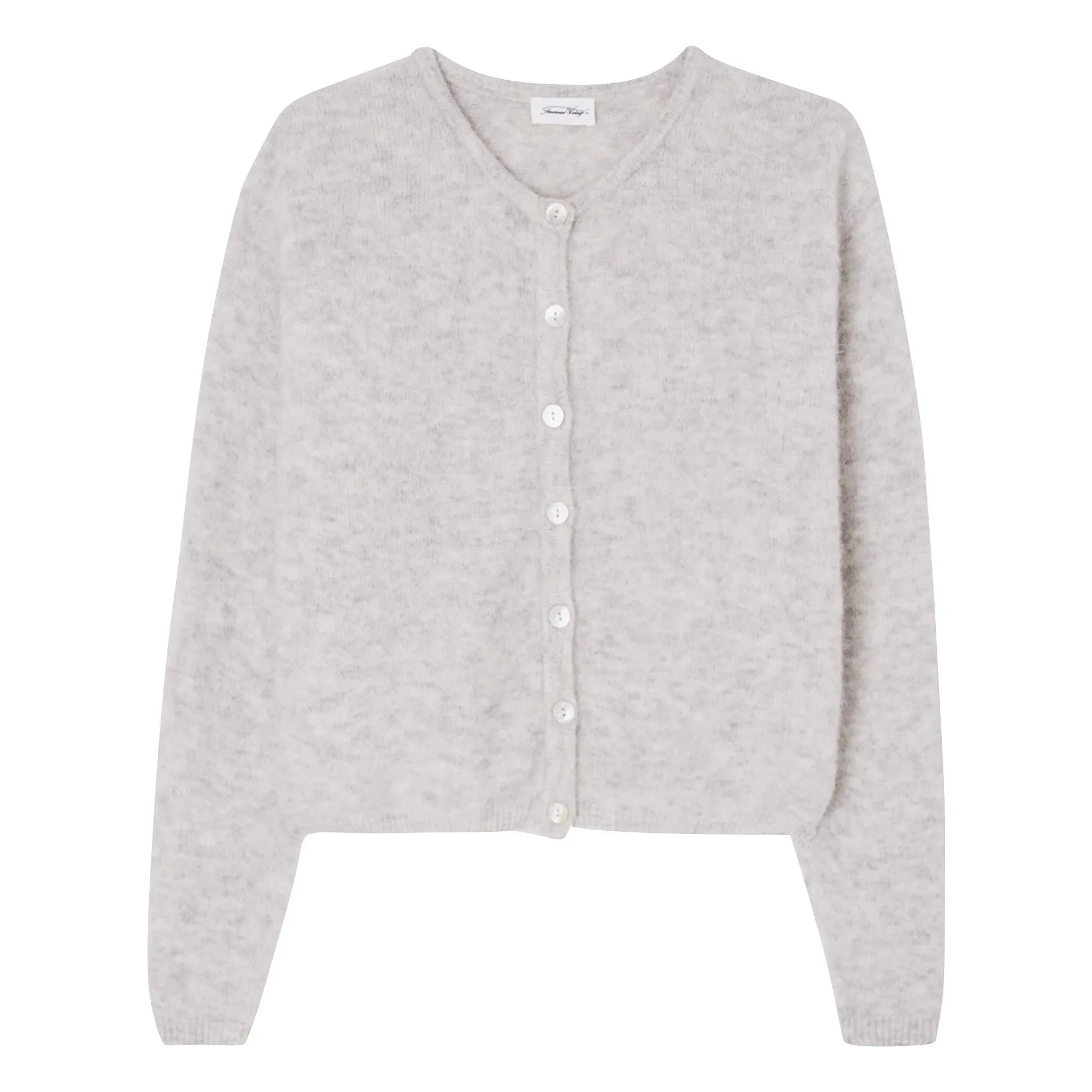 American Vintage - Vitow Alpaca & Wool Vest | Light Grey