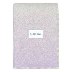 Maison Deux - Gradient Wool Blanket | Lilac