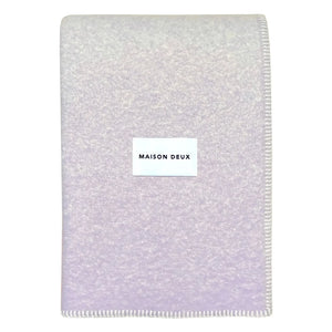 Maison Deux - Gradient Wool Blanket | Lilac