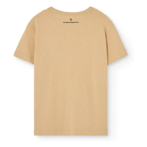 The Animals Observatory - Rooster Poussin Organic Cotton T-Shirt | Brown