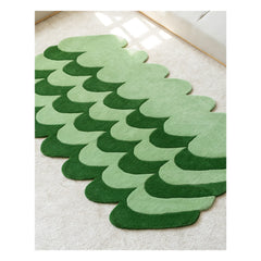 Tarta Gelatina - Pasto Wool Rug | Green