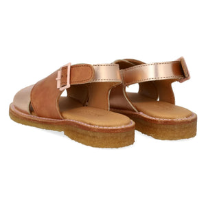 Angulus - Contrast Sandals | Rose Gold