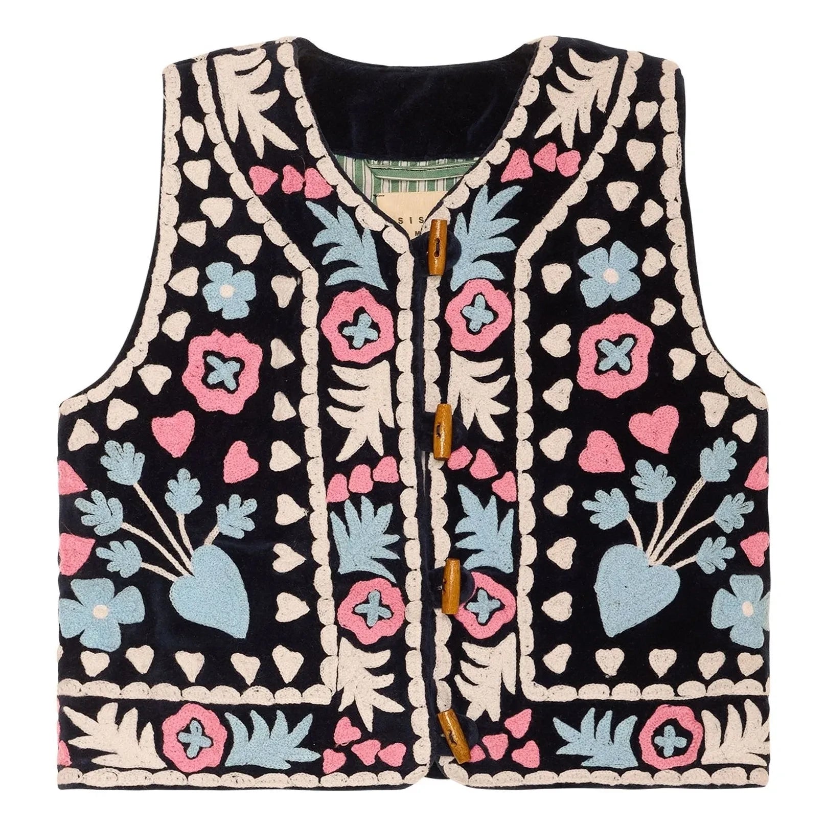 SISSEL EDELBO - Timothy Sleeveless Vests - Kids Collection | Navy Blue