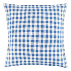 Gabrielle Paris - Vichy Linen Pillowcase | Blue