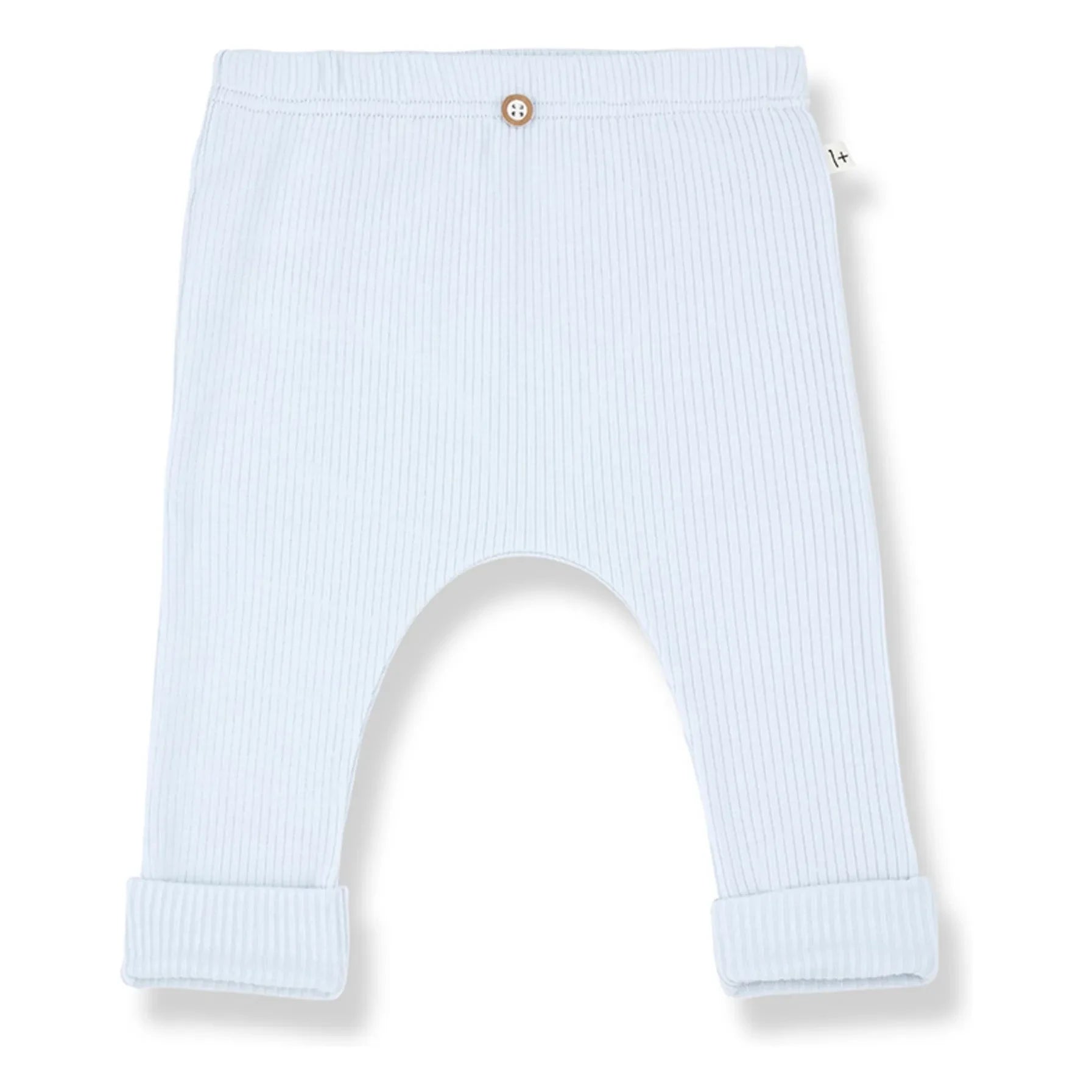 1+ in the family - Marcel Ribbed Leggings | Light Blue