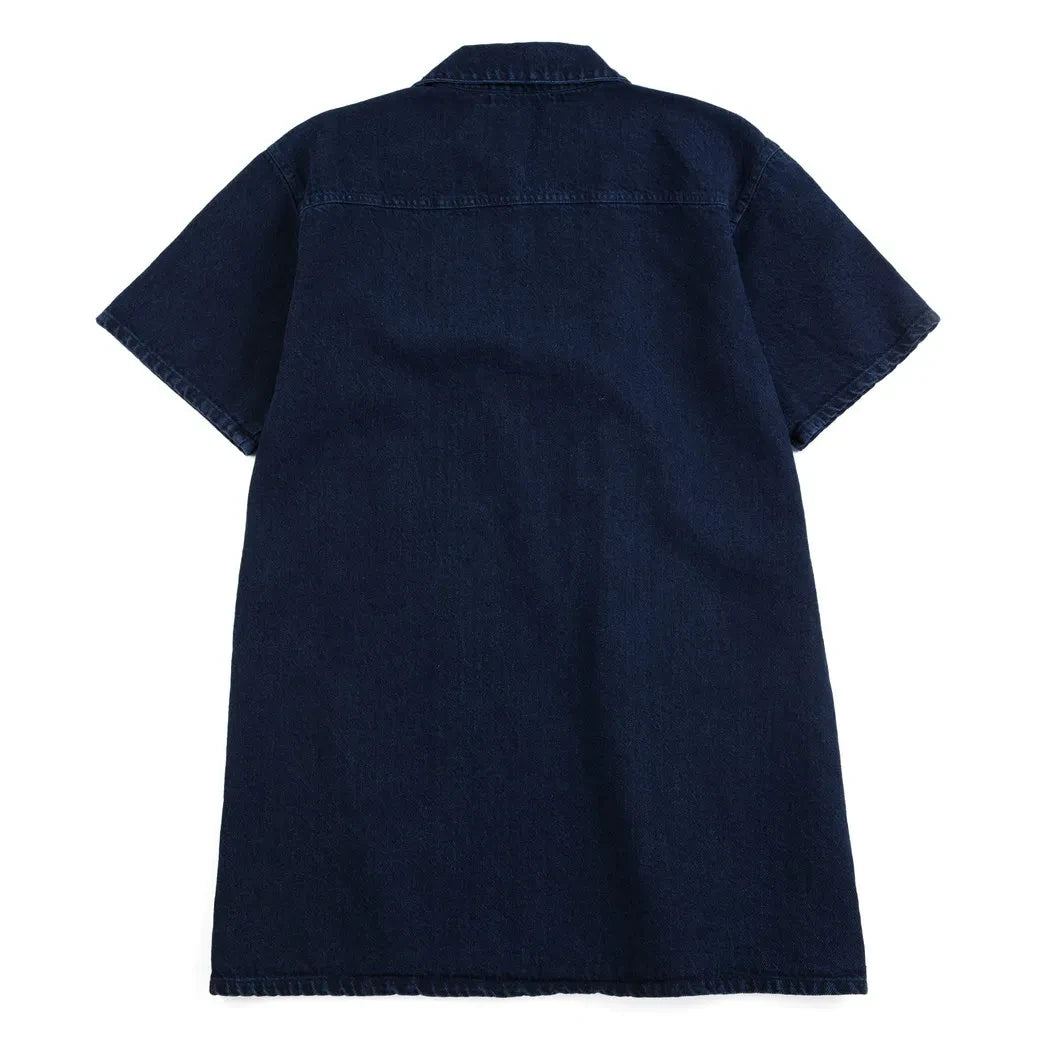 Bobo Choses - B.C. Denim Geri Dönüştürülmüş Pamuk Elbise | Koyu Mavi