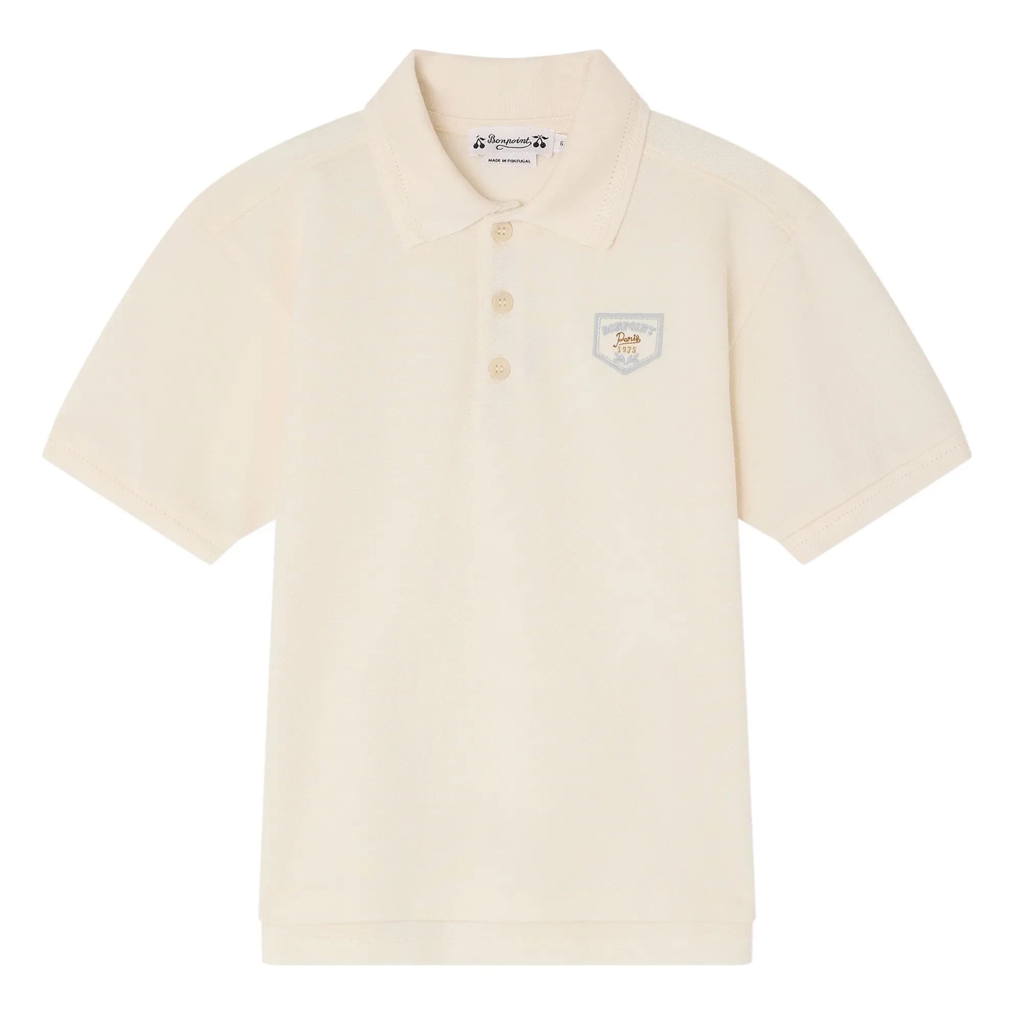 Bonpoint - Lorris Organic Cotton Polo Shirt | Cream