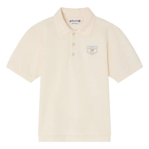 Bonpoint - Lorris Organic Cotton Polo Shirt | Cream