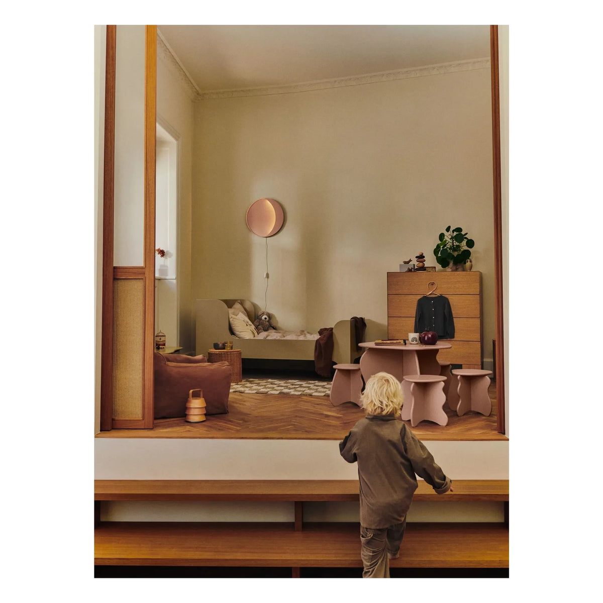 Ferm Living Kids - Pink Slope Stool