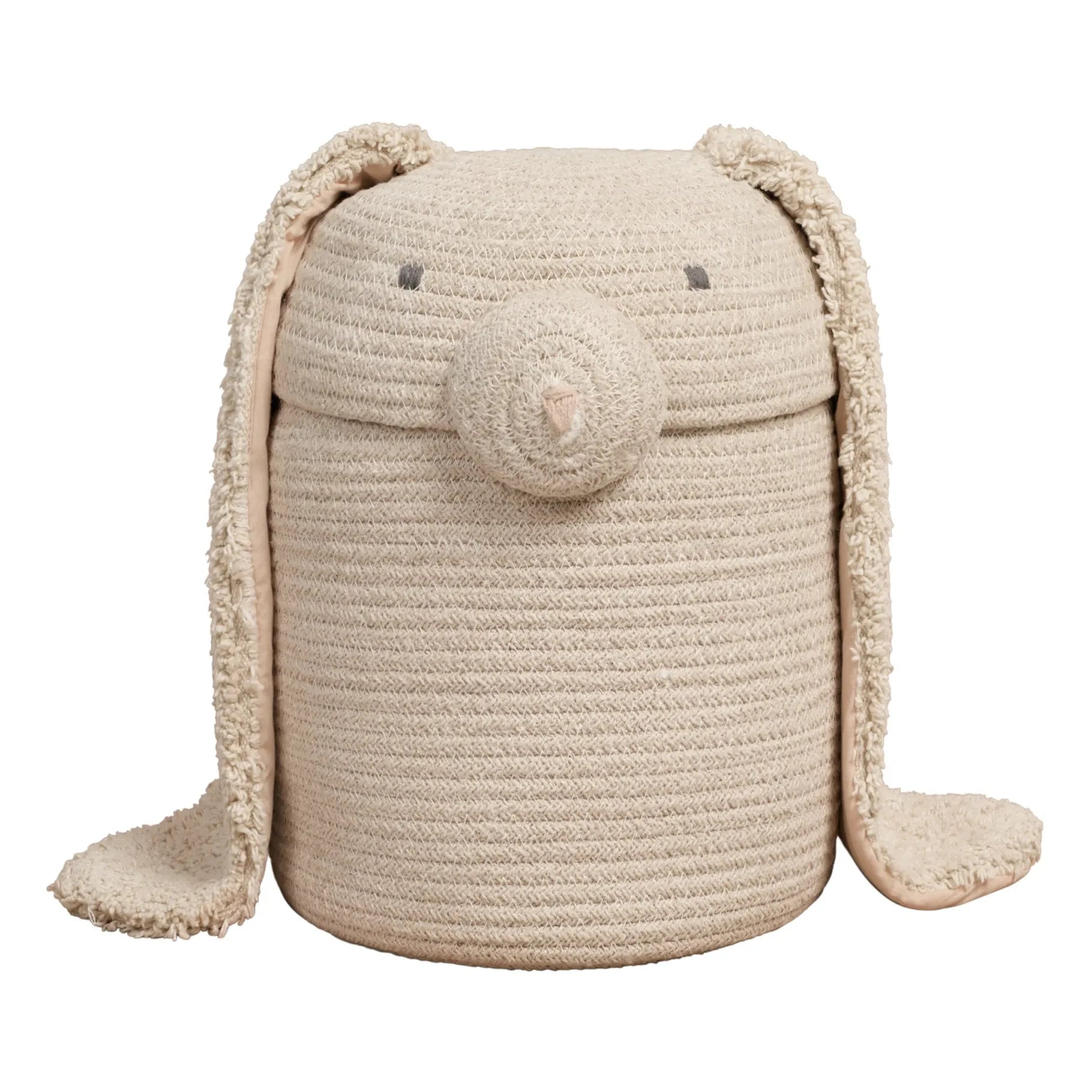 Lorena Canals - Rita Bunny Basket | Ecru