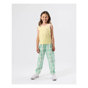 Goldie + Ace - Checkered Pants | Green