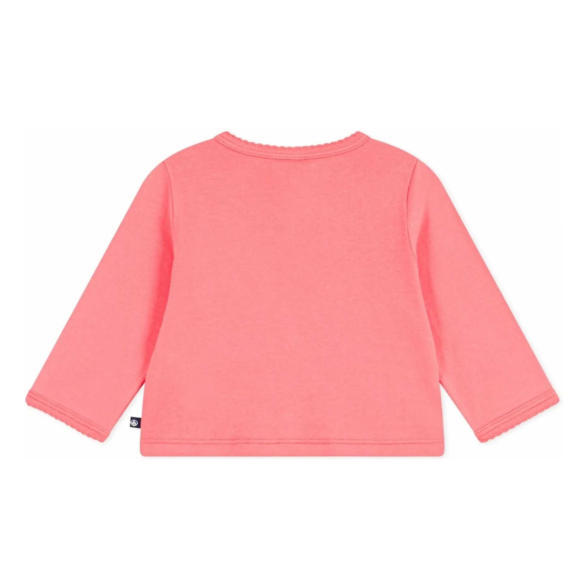 Petit Bateau - Plain Vest | Coral