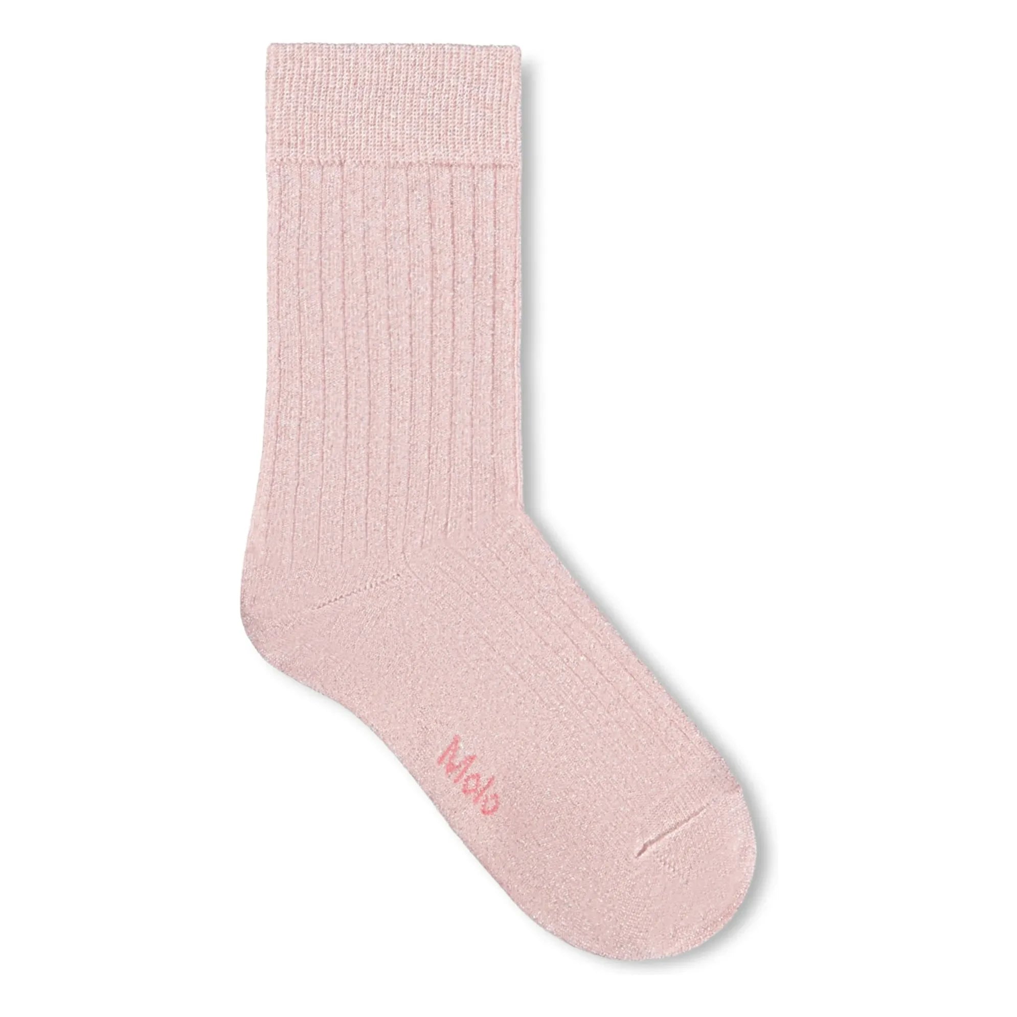 Molo - 2 Double Striped Nomi Socks Set | Light Pink