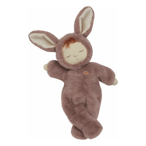 Olli Ella - Cozy Dinkum Bunny Toy | Mauve
