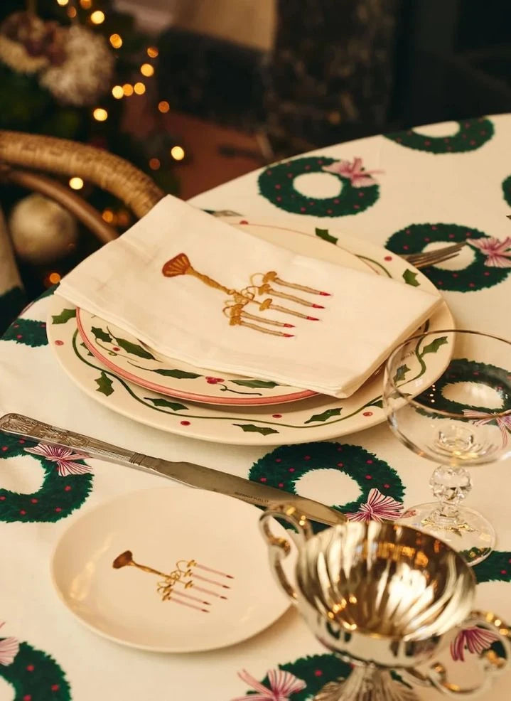 Anna + Nina - Holly Sweet Plate | White