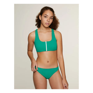 Miska Paris - Organic Brief Bikini Bottom | Green