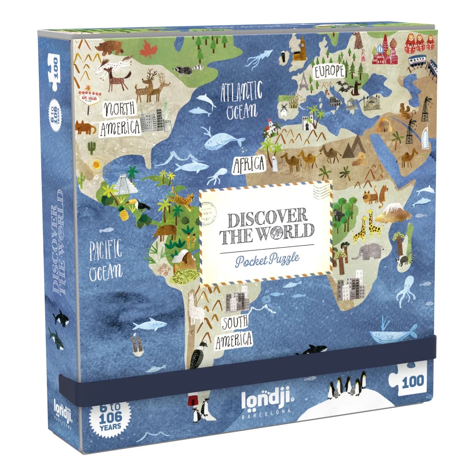 Londji - Discover the World Puzzle Cube