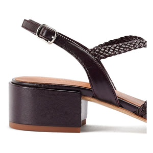 Naguisa - Raco sandals | Aubergine