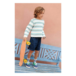 Bonton - Board Easy Lace-Up Sneakers | Navy Blue