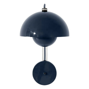 & Tradition - Flowerpot VP8 Wall Lamp, Verner Panton | Dark Blue