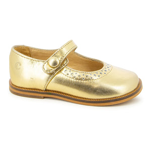 Clotaire - Tetel Perfo Ballerinas | Gold