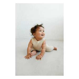 FUB - Flat Merino Wool Leggings | Ecru