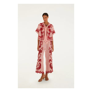 Farm Rio - Arabesque Blouse | Pink
