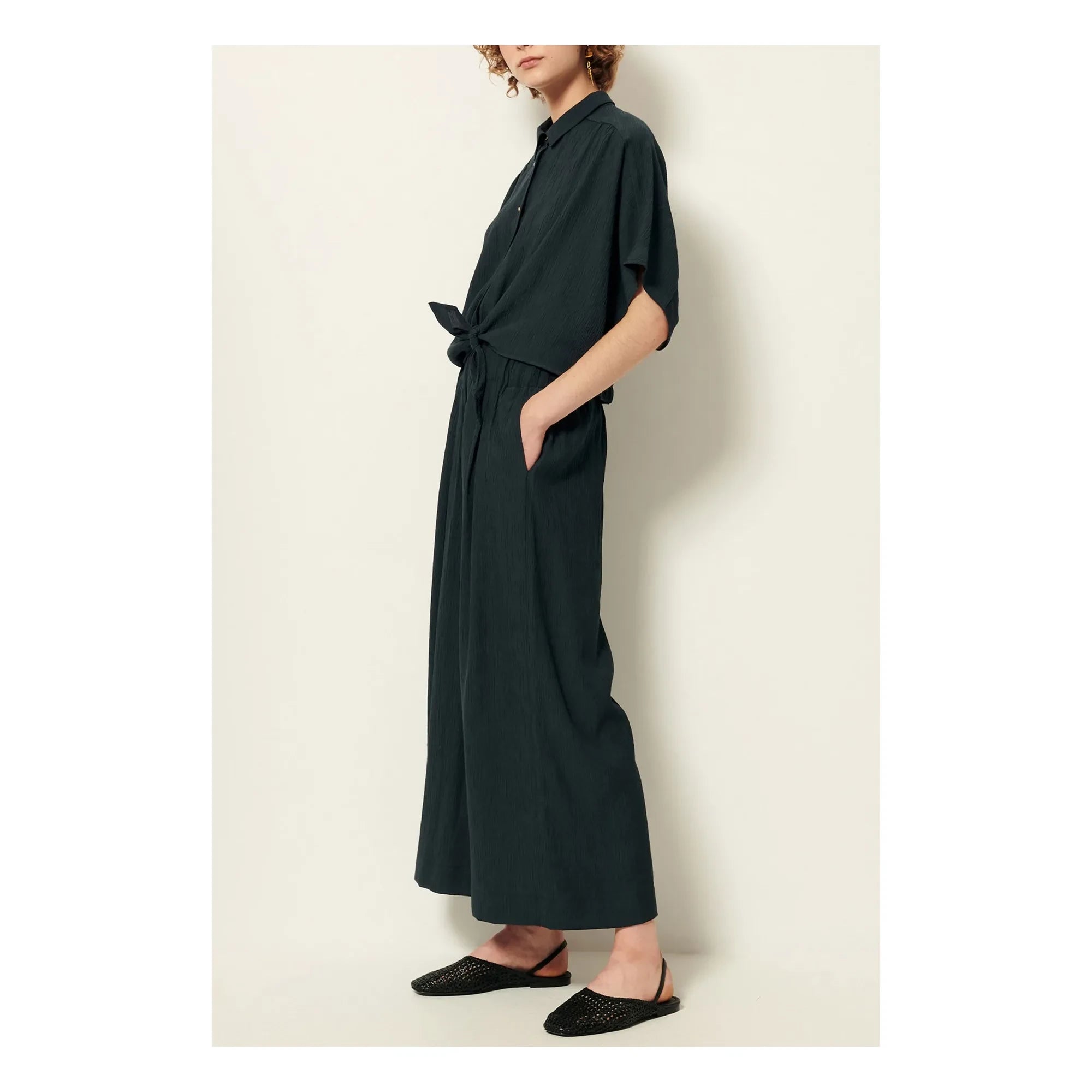 Sessùn - Isla Minima Pants | Charcoal Gray