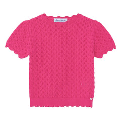 Toast & Chocolate - Tişört Knit Festoon | Pembe
