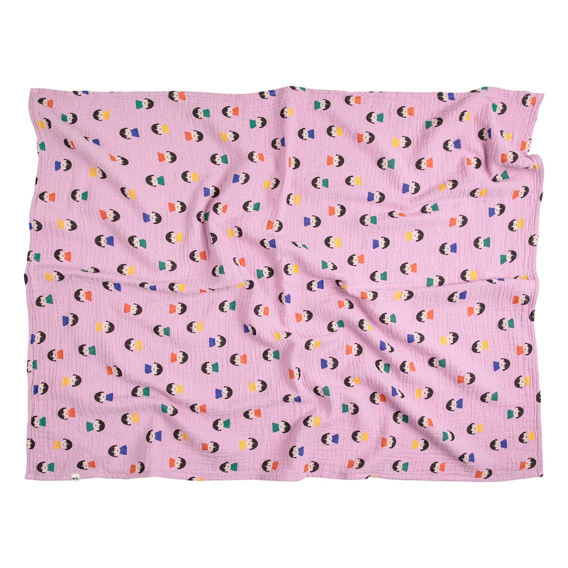Bobo Choses - Pijama Uzun ve Bib Piyon Seti | Lila