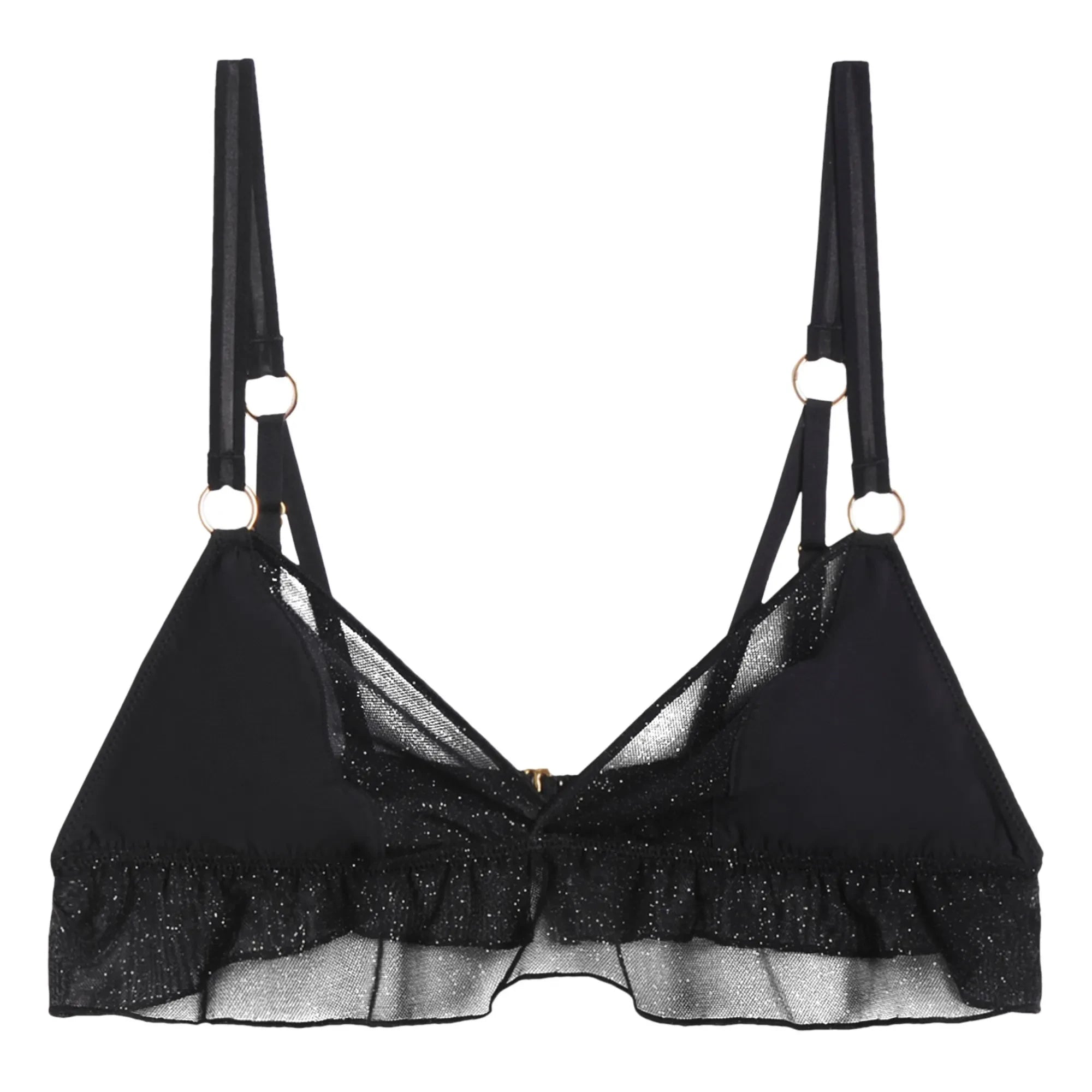 Icone - Vasco Metallic Bra | Black