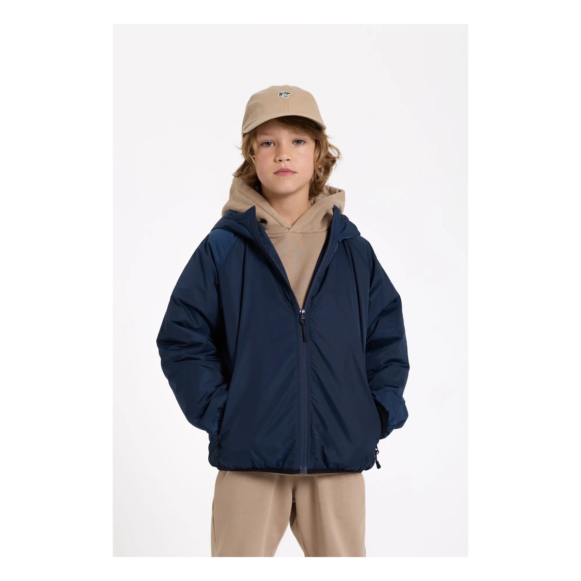 Smallable Kid - Hardy Water Repellent Jacket | Navy Blue