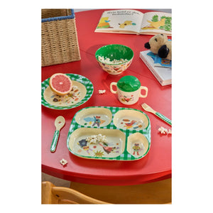 Rice - Hero bölmeli melamine tobacco | Yeşil