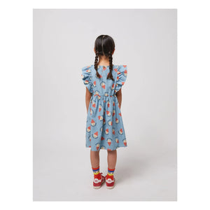Bobo Choses - Light Bobo Denim Dress | Light Blue