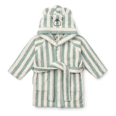 Liewood - Striped Mint/Cream Lily Swaddle