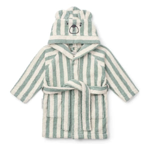 Liewood - Striped Mint/Cream Lily Swaddle
