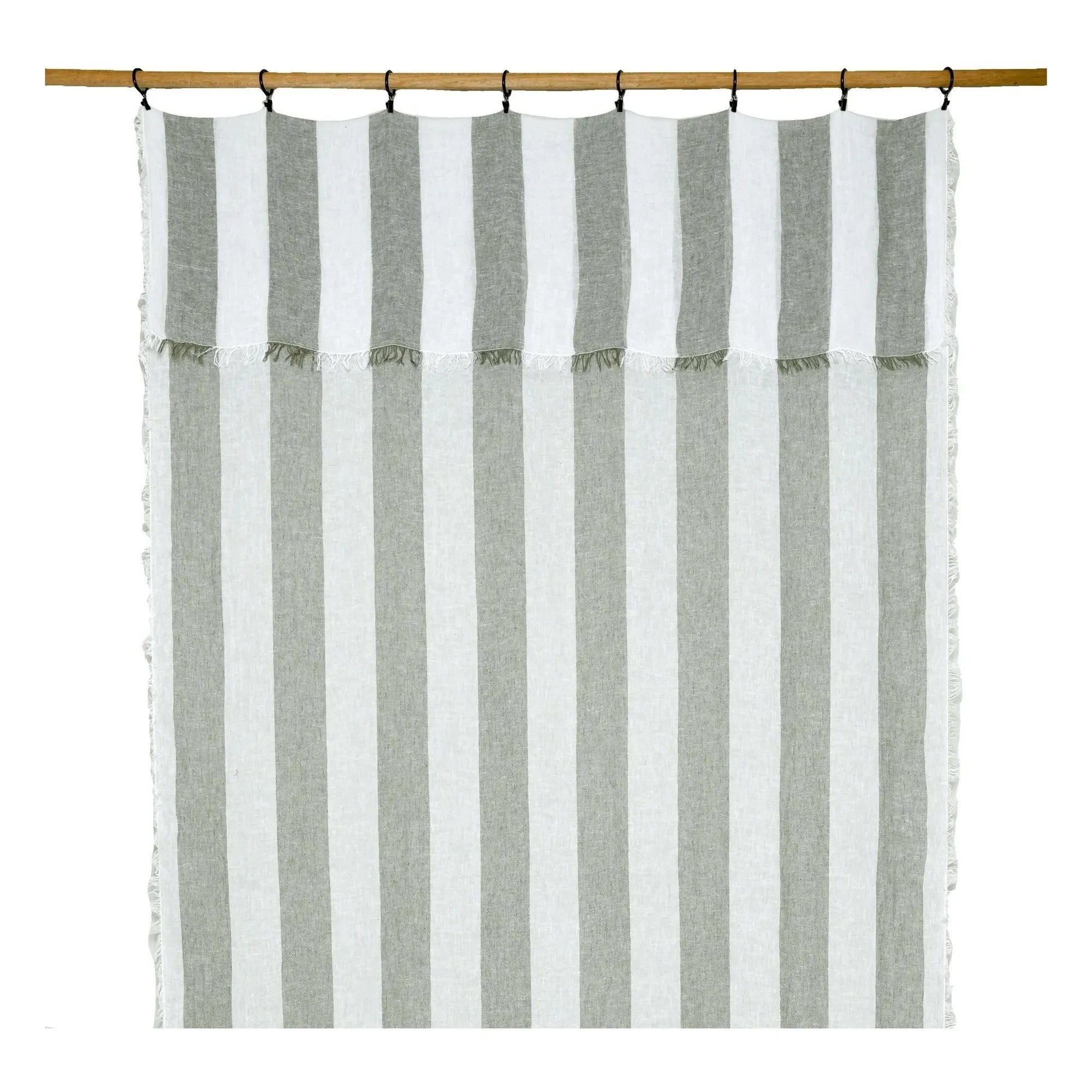 Haomy - Turin Linen Curtain | Khaki