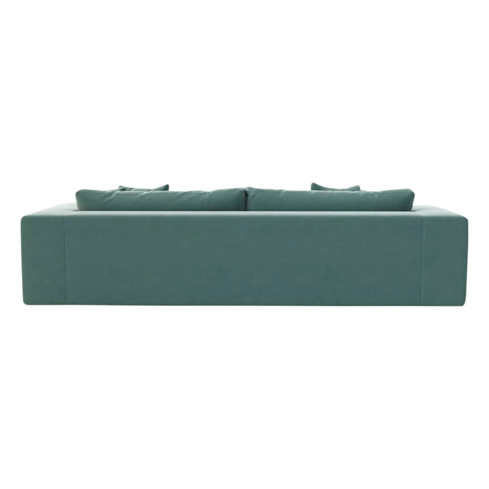 Panac Edition - Bellechasse Velvet 3-Seater Sofa - 240 cm | Moss Green