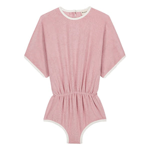 We Are Kids - Romy Organic Cotton Terry Jumpsuit | Soft Pink