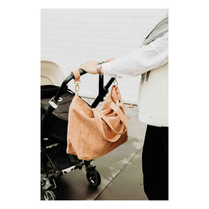 Adorna - Linen Zipper Bag | Terracotta