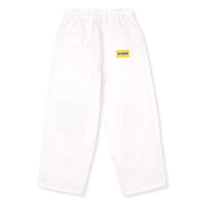 Wynken - Geometric Jeans | Ecru