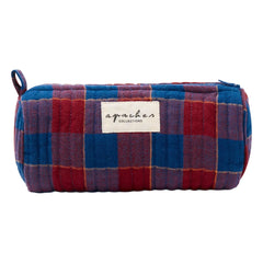 Apaches - Opal Quilted Pen Case | Red