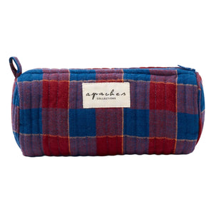 Apaches - Opal Quilted Pen Case | Red