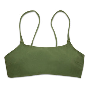 Miska Paris - Bralet Bikini Top | Khaki