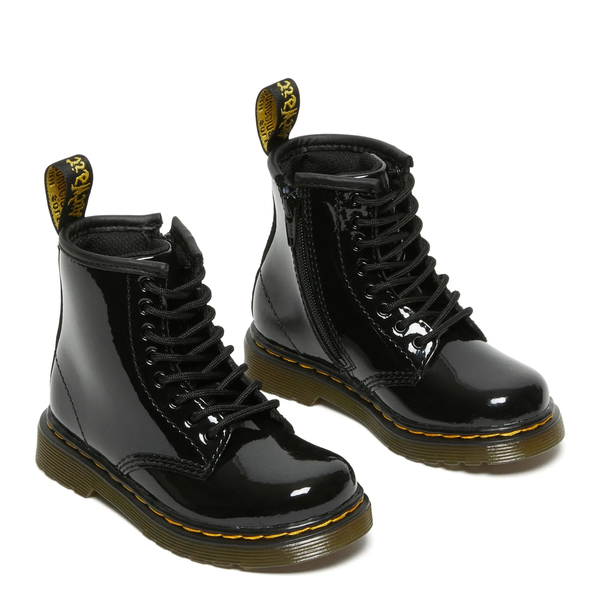 Dr Martens - 1460 Rugan Bağcıklı Botlar | Siyah